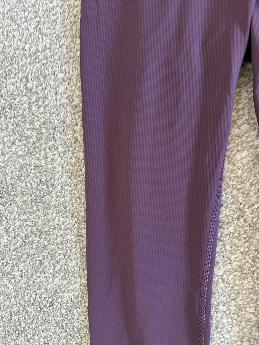 Women’s Lululemon Wunder Train High Rise Tight in Grape Thistle 28”